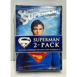 Superman DVD Box Set | Sealed | 1978 & 1980 Classic Films | Collector’s Edition